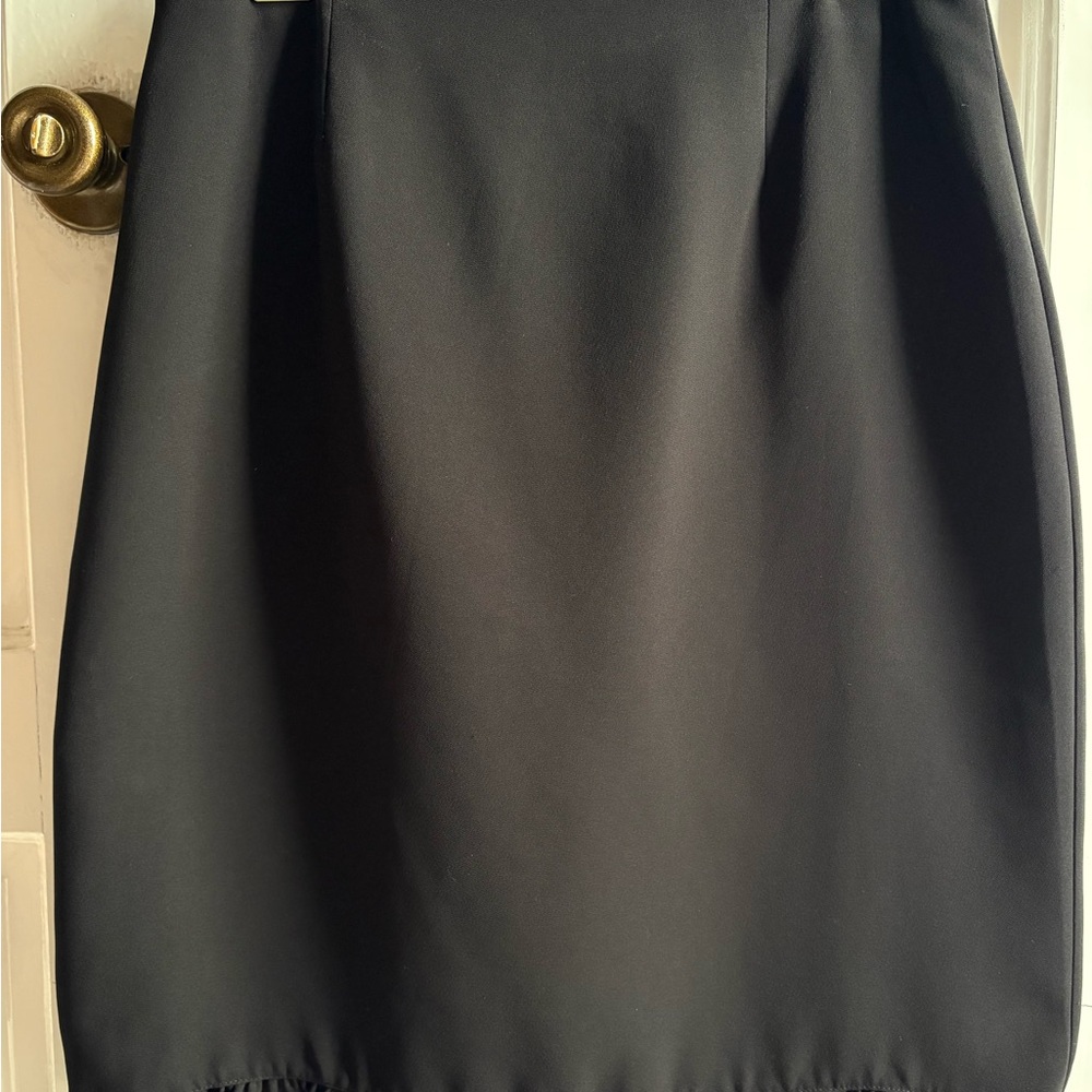 Michele Classic Black Pencil Skirt